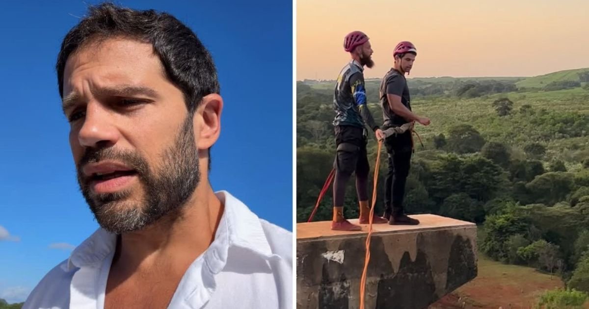 Duda Nagle revela que saltou do mesmo lugar que jovem morreu: “Vivi aquilo” Duda Nagle revela que saltou do mesmo lugar que jovem morreu: “Vivi aquilo”