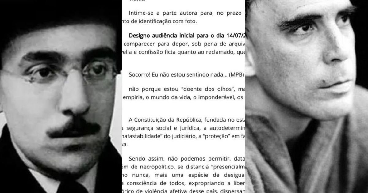 “Náusea Clariciana”: juiz usa música e poemas ao rejeitar audiência virtual “Náusea Clariciana”: juiz usa música e poemas ao rejeitar audiência virtual