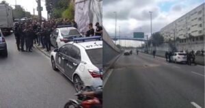 RJ: Policiais civis são baleados em ataque de traficantes na avenida Brasil
