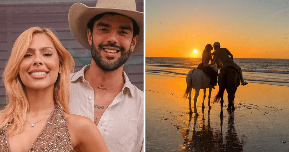 Luan Pereira se declara para Victória Miranda após reatarem romance