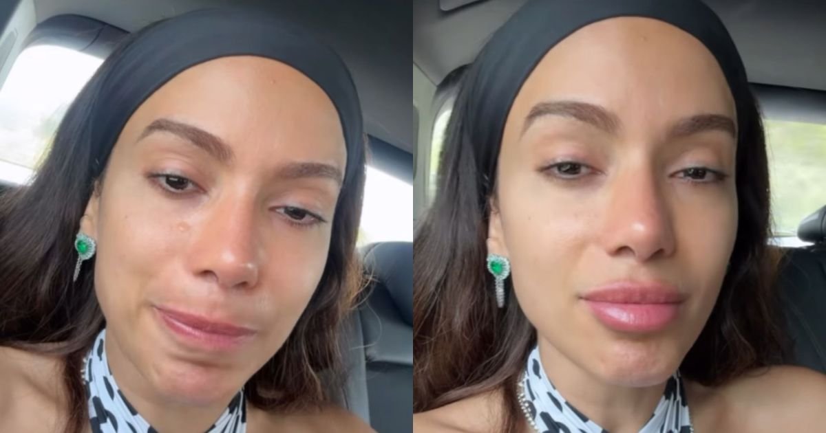 Anitta chora ao finalizar edição de novo projeto visual: “Sem acreditar” Anitta chora ao finalizar edição de novo projeto visual: “Sem acreditar”