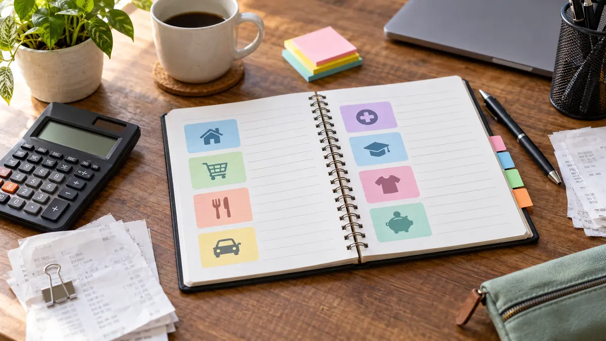 Como criar categorias para organizar os gastos pessoais