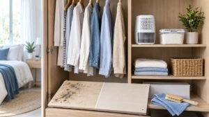 Como acabar com cheiro de mofo no guarda-roupa
