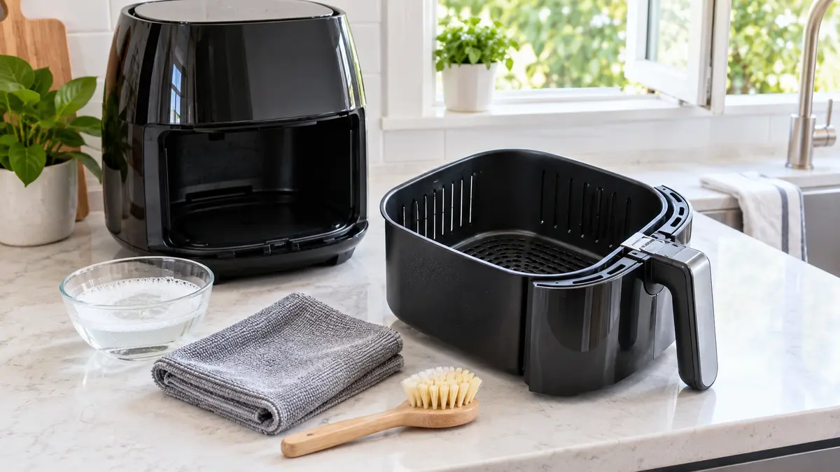 Como evitar cheiro ruim na Air Fryer