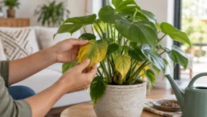 Como recuperar uma planta com folhas amareladas