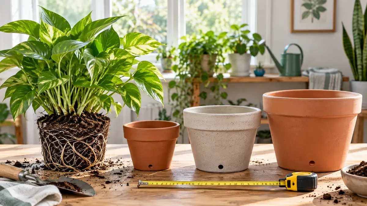 Como escolher o tamanho certo do vaso para cada planta